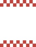 Checkerboard Squares Header Footer