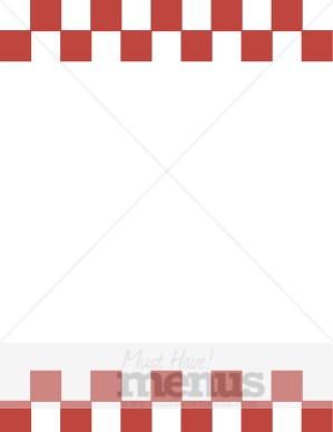Checkerboard Squares Header Footer