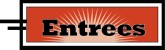 Entrees Sunburst Banner