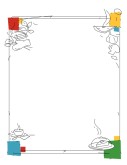 Dinner Items and Color Blocks