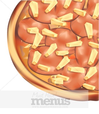 Hawaiian Pizza Clipart