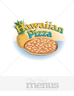 Hawaiian Pizza with Pineapple
