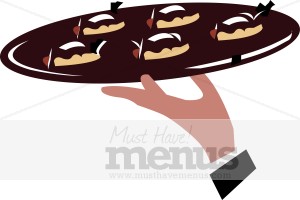 Dessert Service Clipart