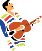 Mexican Singer Clipart