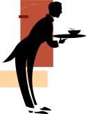 Food Waiter Clipart