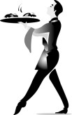 Professional Waiter Clipart