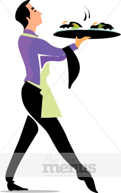 catering server