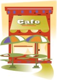 Outdoor Cafe Clipart