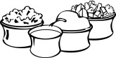 Salsa Guacamole Clipart