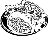 Taco Plate Clipart