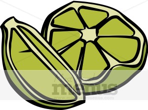 Cut Lime Clipart
