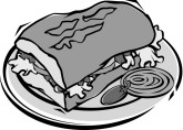 Mexican Sandwich Clipart
