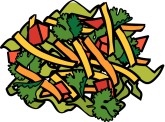Mexican Salad Clipart