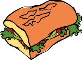 Sub Sandwich Clipart