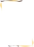 Yellow and Brown Flourishes