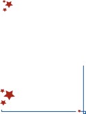 Blue Line with Red Stars Border