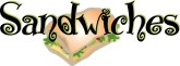 Sandwiches Label