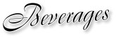 Beverages Clip Art
