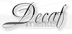 Decaf Clipart