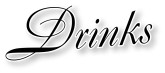 Drinks Clip Art