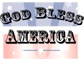 God Bless America Icon