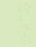 Green Stripes on Green Tendrils Background