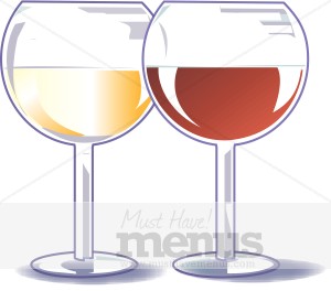 Wine Goblets Clipart