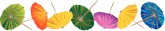 Cocktail Umbrellas Border