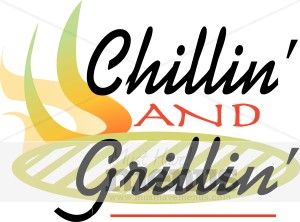Grillin Word Art