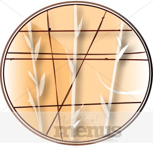 Bamboo Window Clipart