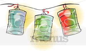 Chinese Lanterns Clipart