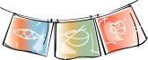 Japanese Curtains Clipart
