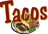 Tacos Word Art