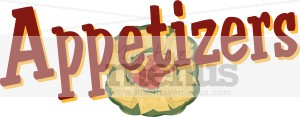 Appetizers Word Art