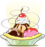Banana Split Icon