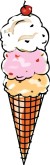 Ice Cream Cone Clipart