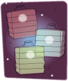 Outdoor Lanterns Clipart
