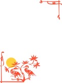 Asian Crane Border