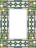 Stained Glass Border
