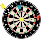 Dart Board Clipart