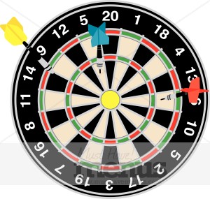 Dart Board Clipart | Bar Clipart