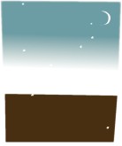 Blue Brown Starry Background