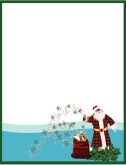 Santa Letter Background