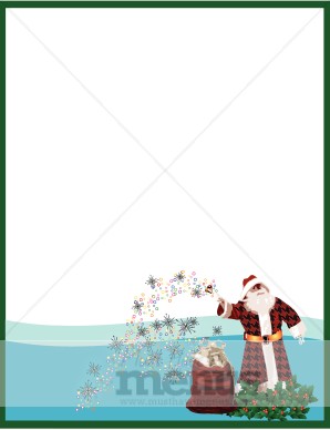 christmas letter background