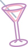Martini Party Clipart
