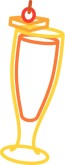Cocktail Glass Clipart