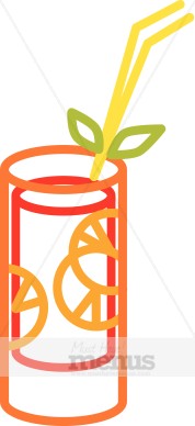 Tequila Sunrise Clipart