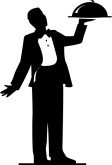Formal Food Service Clipart