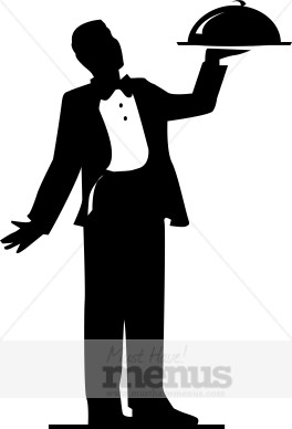 Formal Food Service Clipart