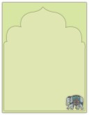 Green Indian Background